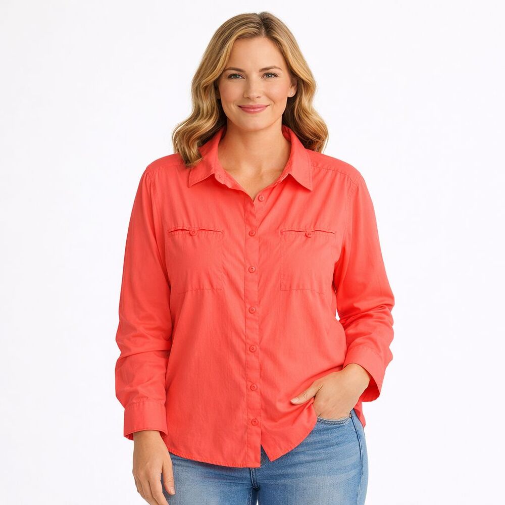 Duluth Trading Co Armachillo Cooling Shirt Womens Sz XXL Vented Mesh Lightweight